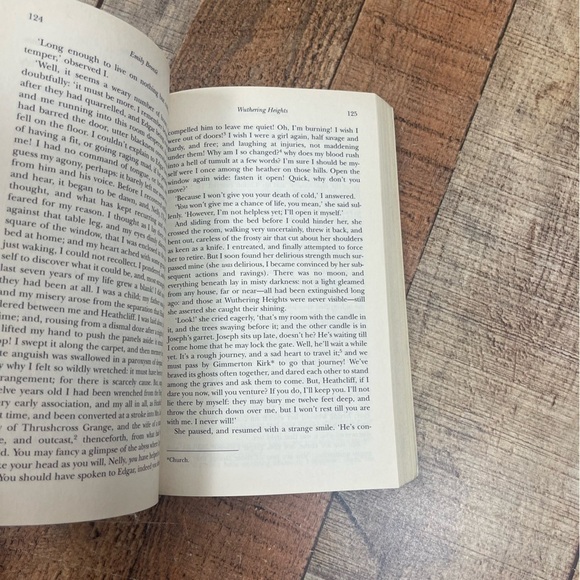 Wuthering Heights Emily Bronte Barnes And Noble Classics Paperback Classic - Picture 6 of 7
